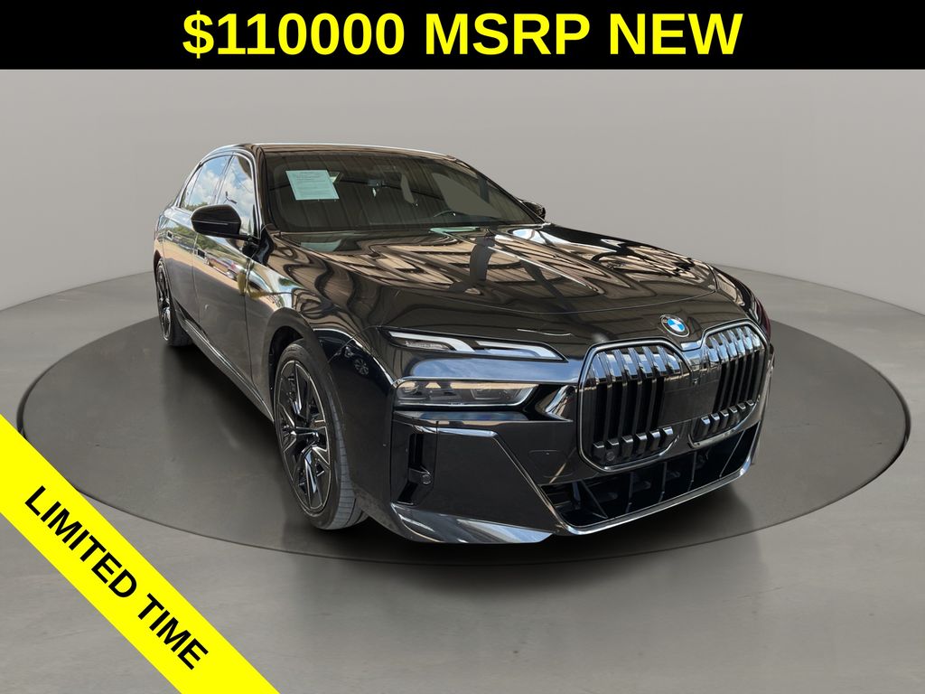 Black Sapphire Metallic 2024 BMW 7 Series Sedan Rear-Wheel Drive 8-Speed Automatic