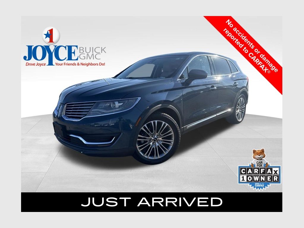 Allure Blue Metallic 2016 Lincoln MKX SUV / Crossover Front-Wheel Drive 6-Speed Automatic
