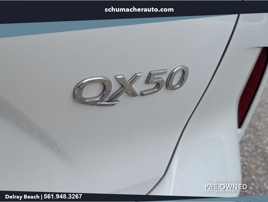 used 2023 INFINITI QX50 car, priced at $26,988