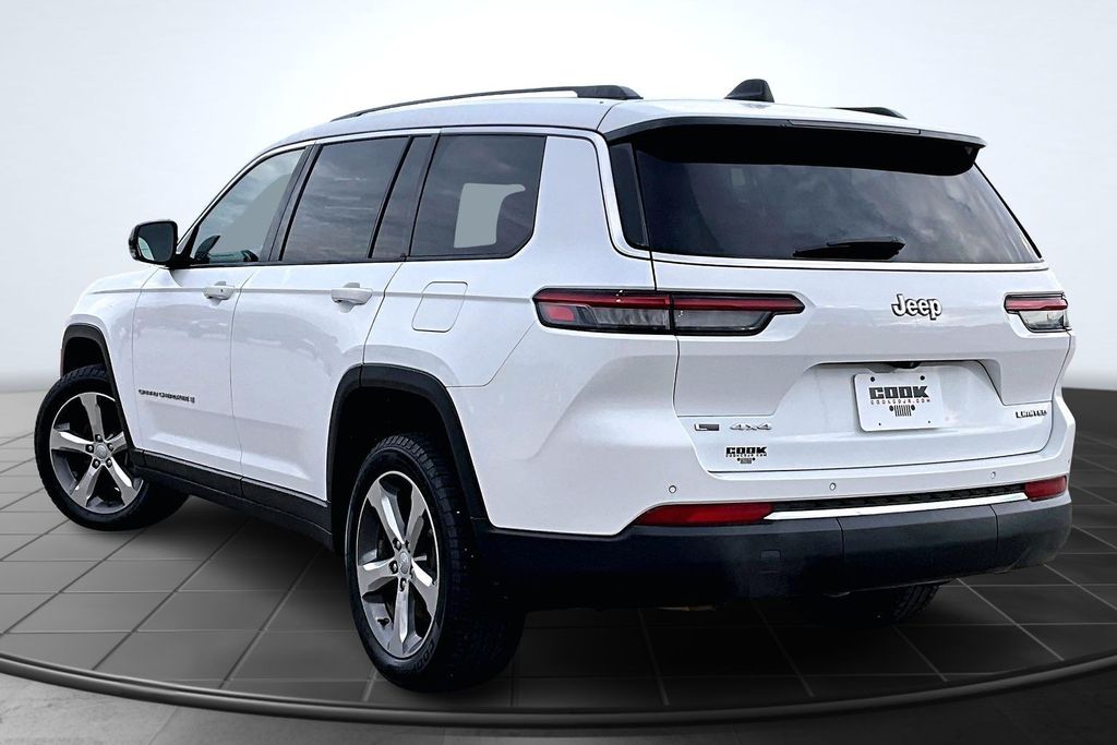 2022 Jeep Grand Cherokee L Limited White at Traditions Chevrolet