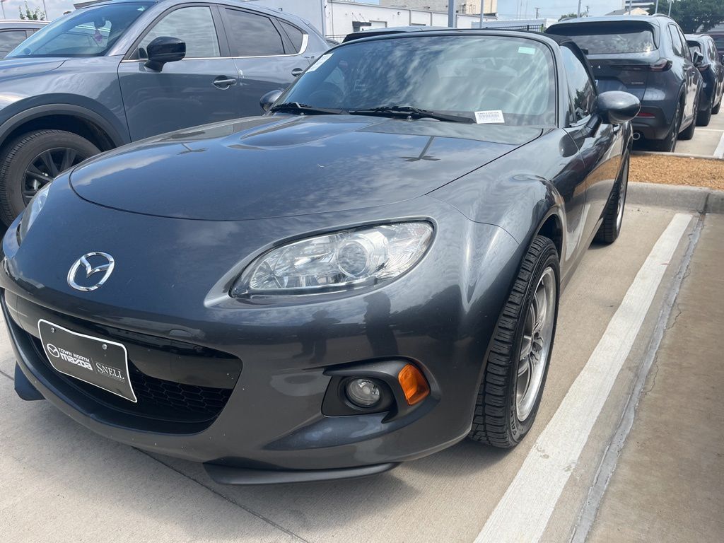 Meteor Gray 2015 Mazda MX-5 Miata Sport Convertible Convertible Rear-Wheel Drive 5-Speed Manual