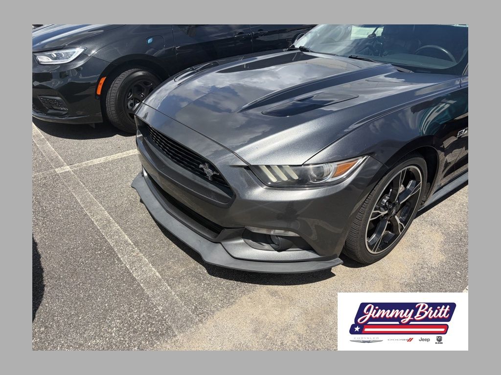 Gray (Magnetic) 2017 Ford Mustang Convertible Rear-Wheel Drive 6-Speed Automatic
