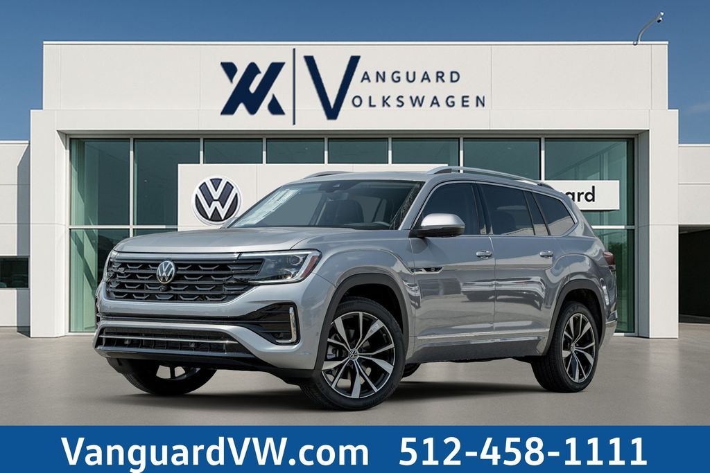 Silver Mist Metallic 2025 Volkswagen Atlas SUV / Crossover All-Wheel Drive 8-Speed Automatic
