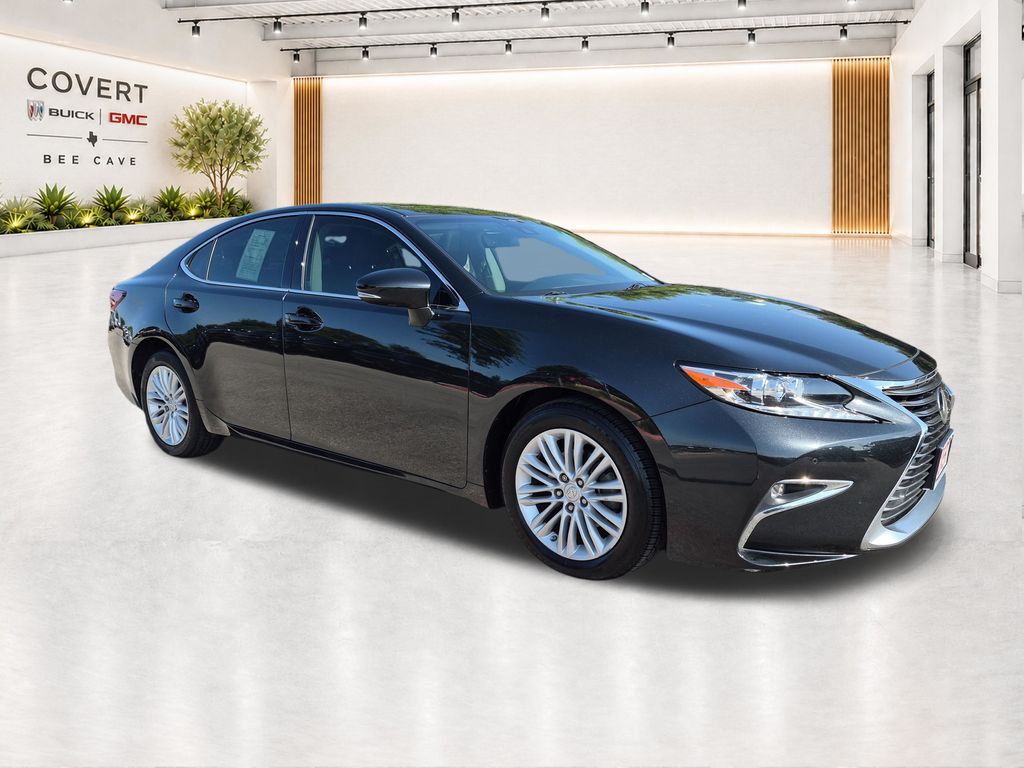 Black (Caviar) 2017 Lexus ES Sedan Front-Wheel Drive 6-Speed Automatic