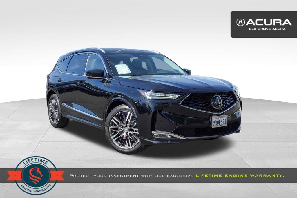 Majestic Black Pearl 2025 Acura MDX SUV / Crossover All-Wheel Drive Automatic