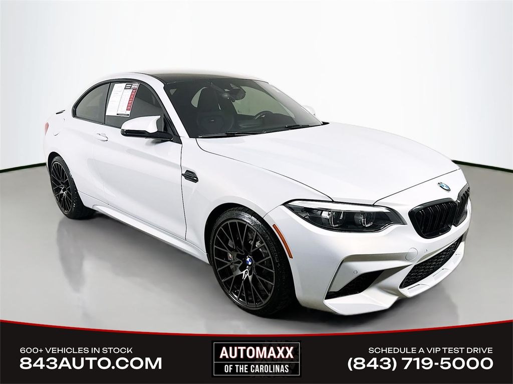 Hockenheim Silver Metallic 2021 BMW M2 Competition RWD Coupe Rear-Wheel Drive 7-Speed Automatic