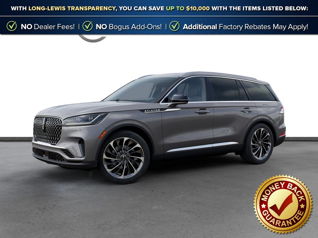 Asher Gray Metallic Clearcoat 2027 Lincoln Aviator SUV / Crossover All-Wheel Drive Automatic