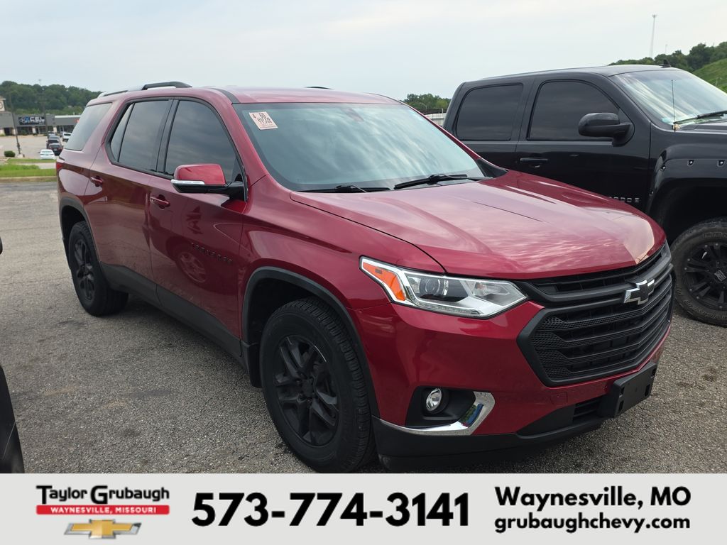 Cajun Red Tintcoat 2018 Chevrolet Traverse SUV / Crossover Four-Wheel Drive 9-Speed Automatic