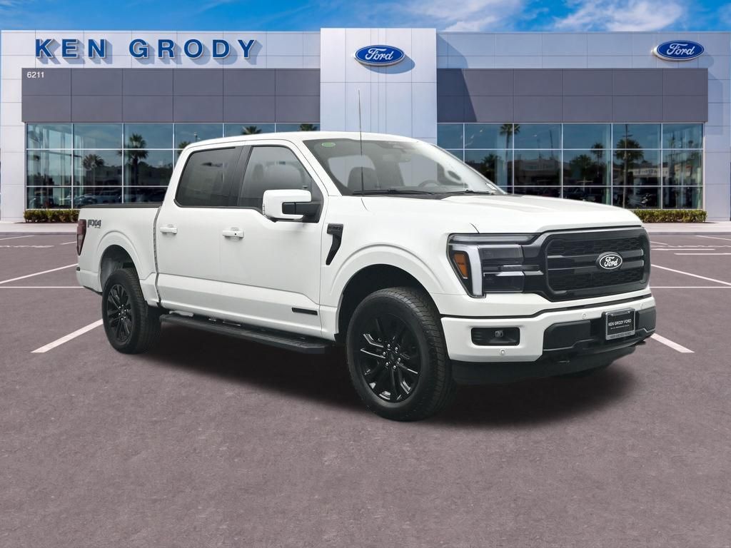 White Metallic 2026 Ford F-150 Pickup Truck Four-Wheel Drive Automatic