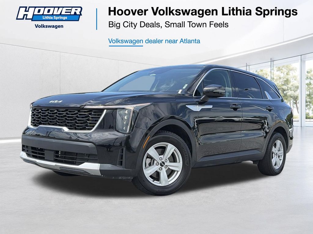 EBONY BLACK 2025 Kia Sorento SUV / Crossover Front-Wheel Drive 8-Speed Automatic