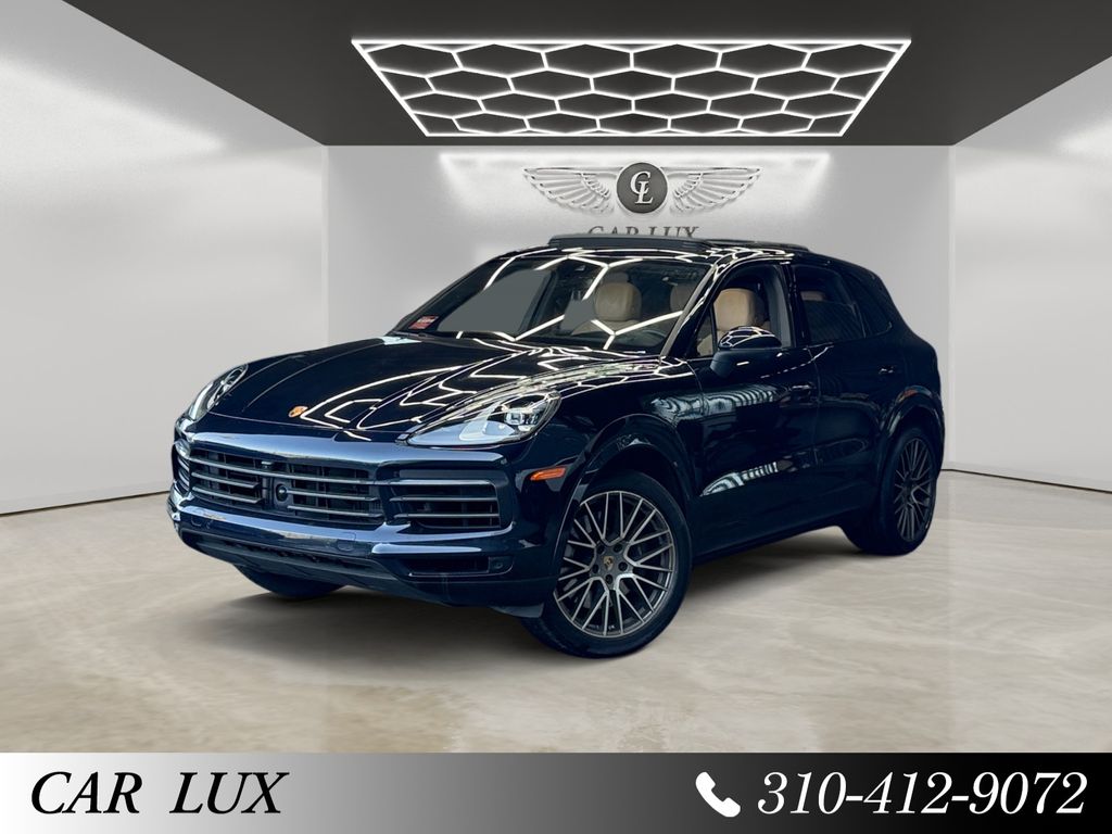 Blue 2023 Porsche Cayenne SUV / Crossover All-Wheel Drive 8-Speed Automatic