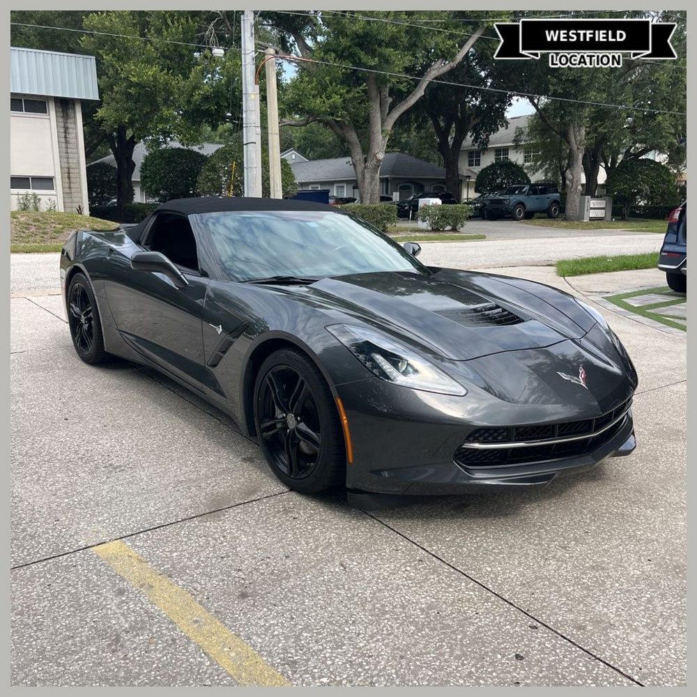 Watkins Glen Gray Metallic 2017 Chevrolet Corvette Convertible Rear-Wheel Drive 8-Speed Automatic