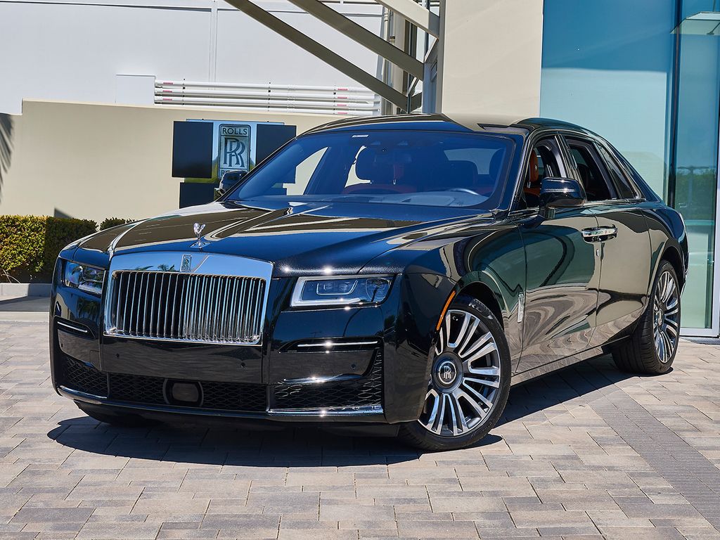 Black Diamond 2021 Rolls-Royce Ghost Sedan All-Wheel Drive 8-Speed Automatic