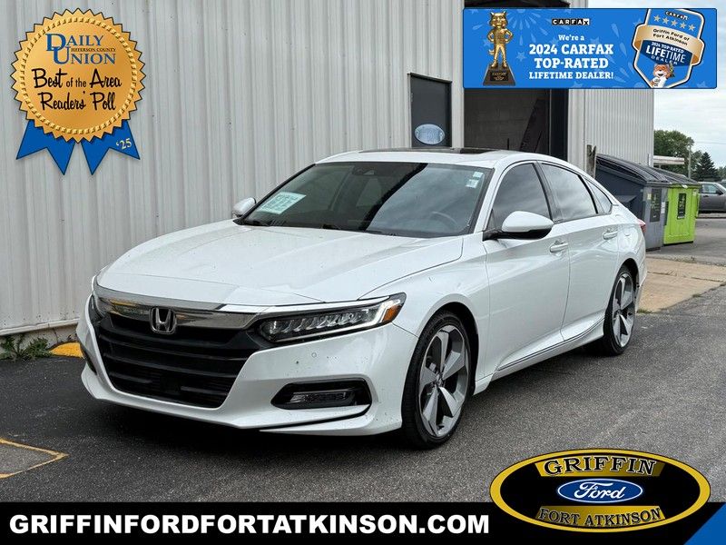 Platinum White Pearl 2019 Honda Accord Sedan Automatic