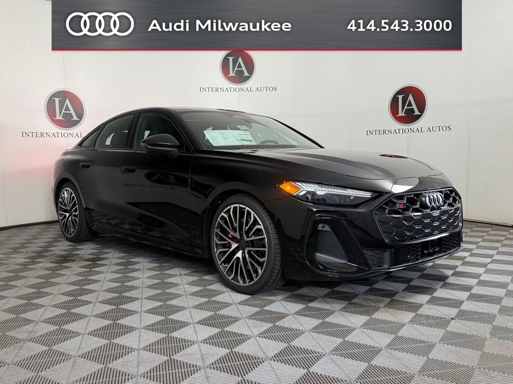 Mythos Black Metallic 2026 Audi S5 quattro Premium Plus TFSI Sedan All-Wheel Drive 7-Speed Automatic