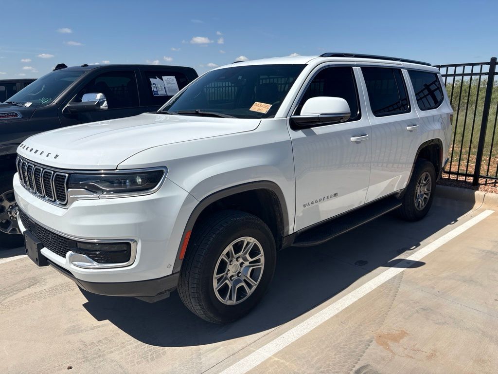 Bright White Clearcoat 2022 Jeep Wagoneer Series I RWD SUV / Crossover 4X2 8-Speed Automatic