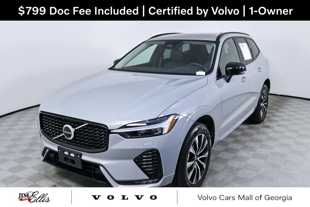 Vapour Gray Metallic 2025 Volvo XC60 B5 Core Dark Theme AWD SUV / Crossover All-Wheel Drive Automatic
