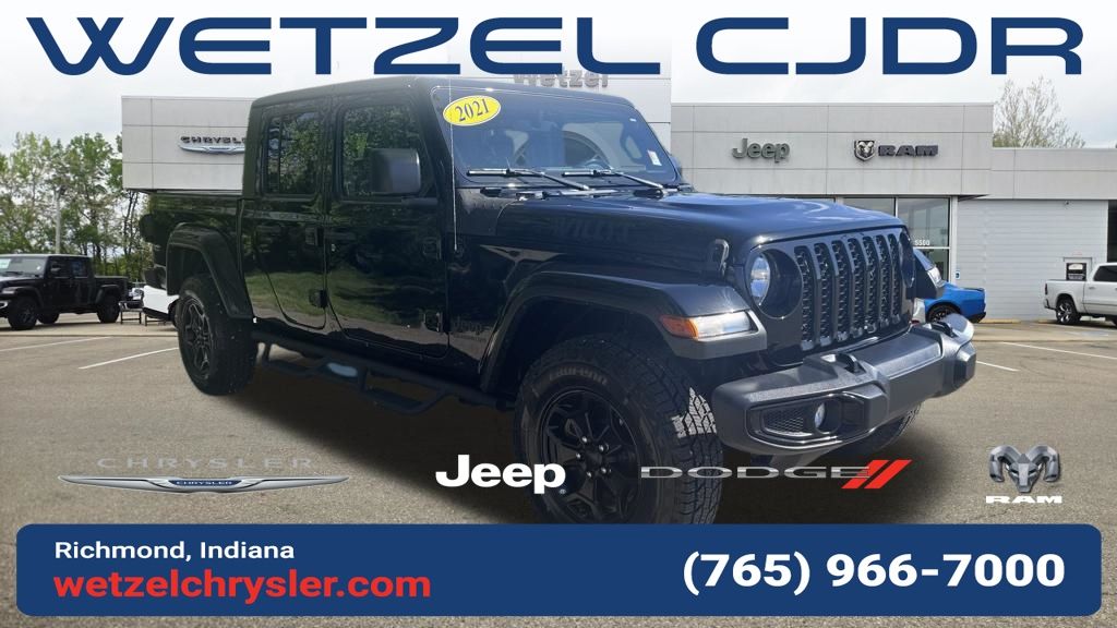 2021 Jeep Gladiator Willys Crew Cab 4WD