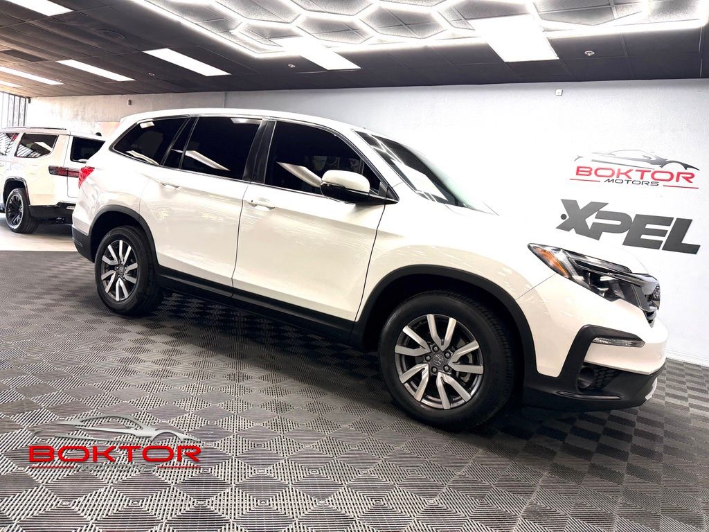 Platinum White Pearl 2020 Honda Pilot SUV / Crossover Front-Wheel Drive 6-Speed Automatic