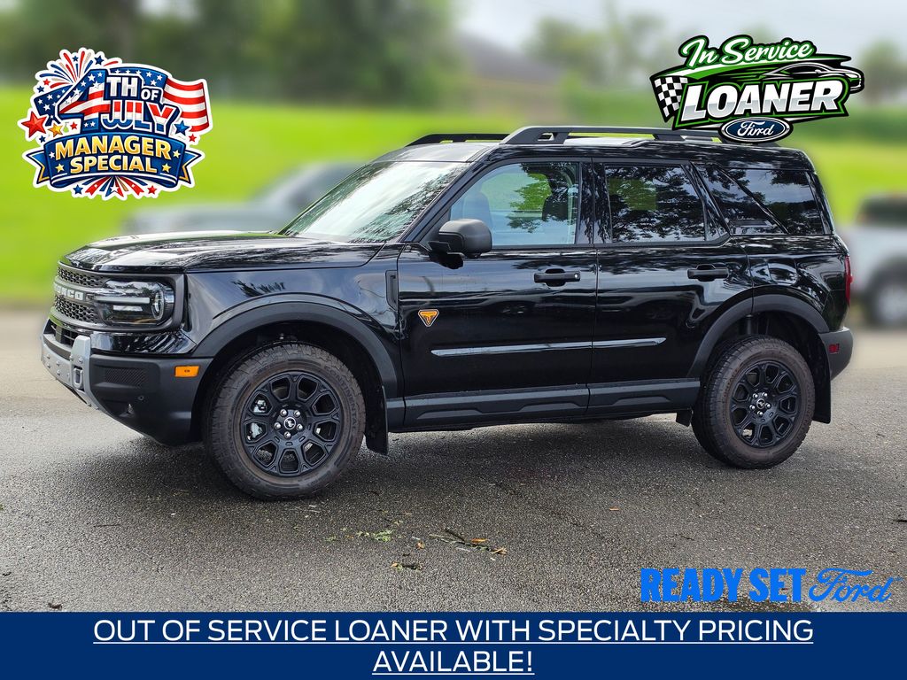 Shadow Black 2026 Ford Bronco Sport SUV / Crossover All-Wheel Drive 8-Speed Automatic