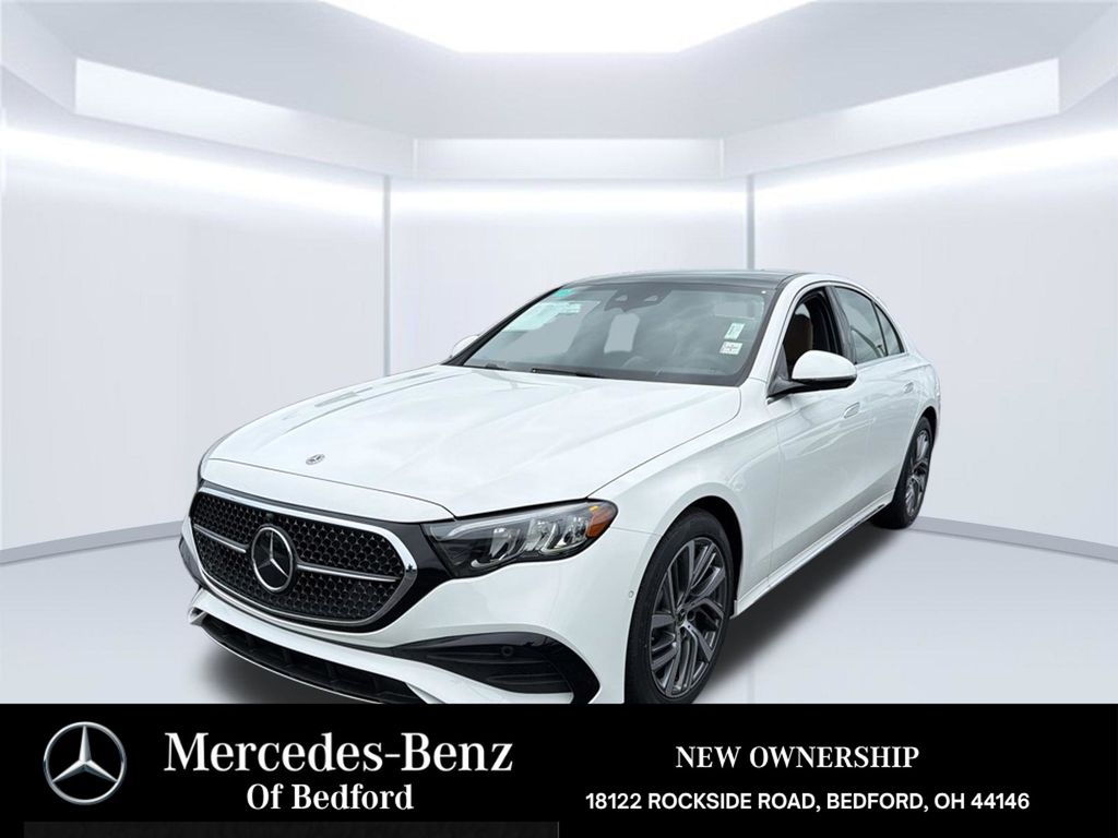 White 2026 Mercedes-Benz E-Class Sedan All-Wheel Drive 9-Speed Automatic