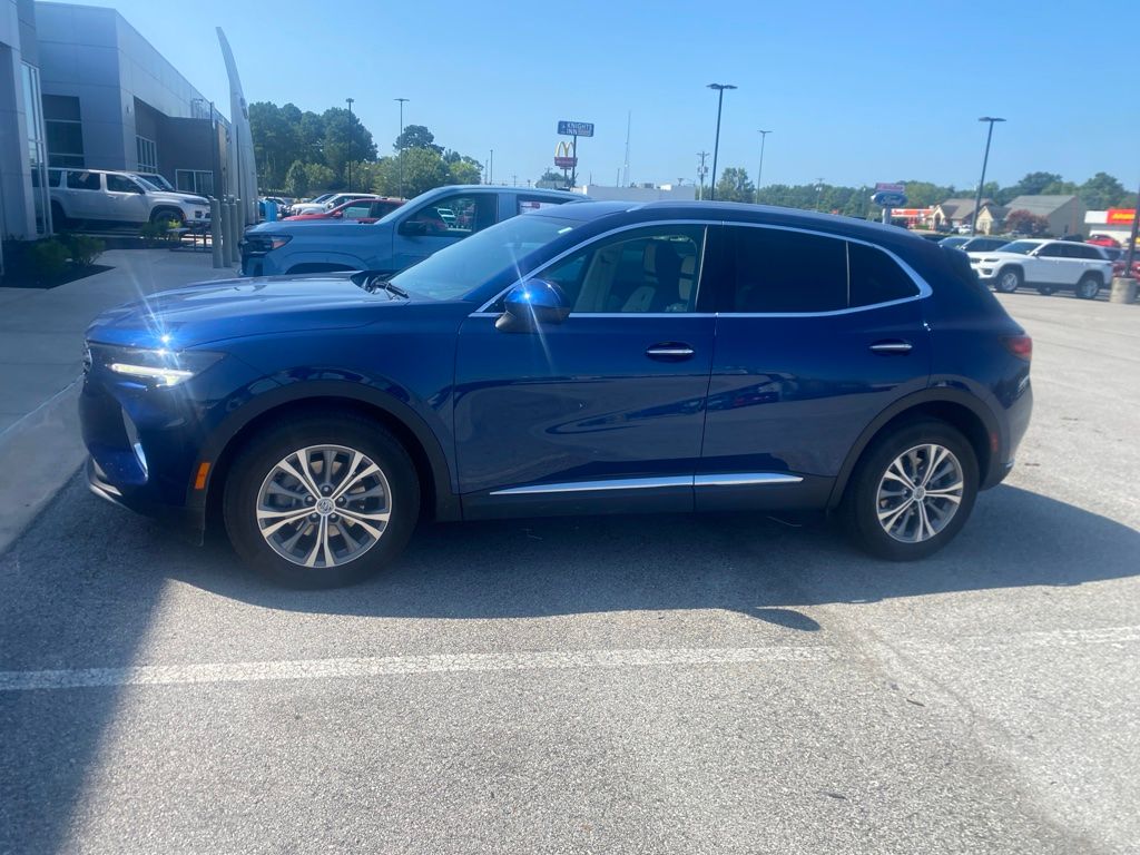 Sapphire Metallic 2023 Buick Envision SUV / Crossover Front-Wheel Drive 9-Speed Automatic