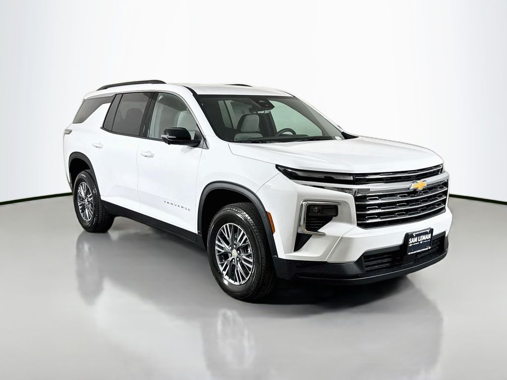 Summit White 2026 Chevrolet Traverse LT AWD SUV / Crossover Four-Wheel Drive 8-Speed Automatic