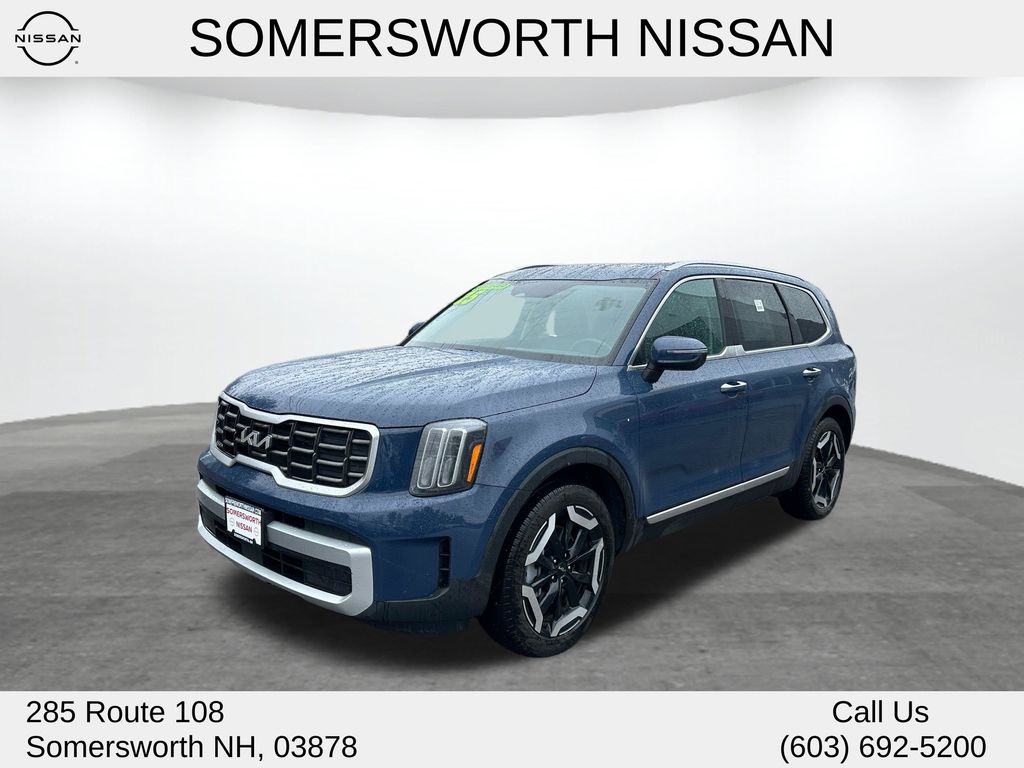 Midnight Lake Blue 2025 Kia Telluride S AWD SUV / Crossover All-Wheel Drive 8-Speed Automatic