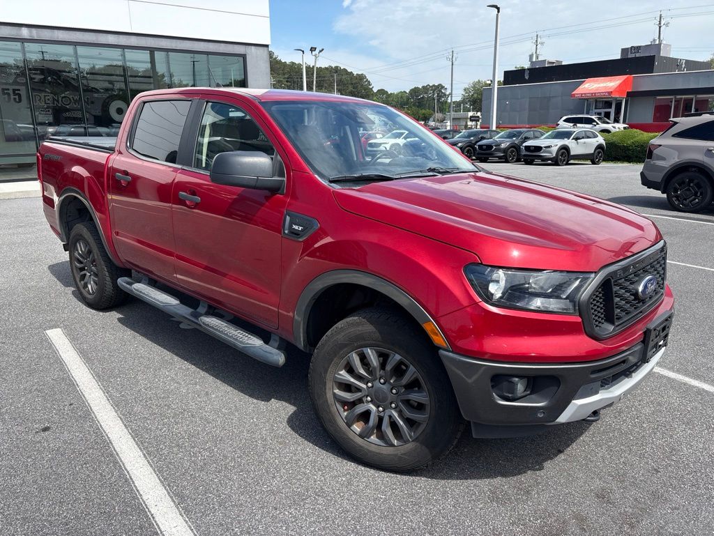 Rapid Red Metallic Tinted Clearcoat 2020 Ford Ranger XLT SuperCrew RWD Pickup Truck 4X2 Automatic