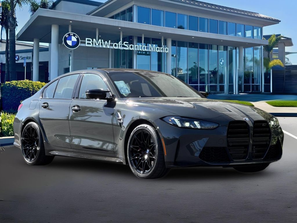 Gray (Dravit Grey Metallic) 2026 BMW M3 Competition xDrive Sedan All-Wheel Drive 8-Speed Automatic