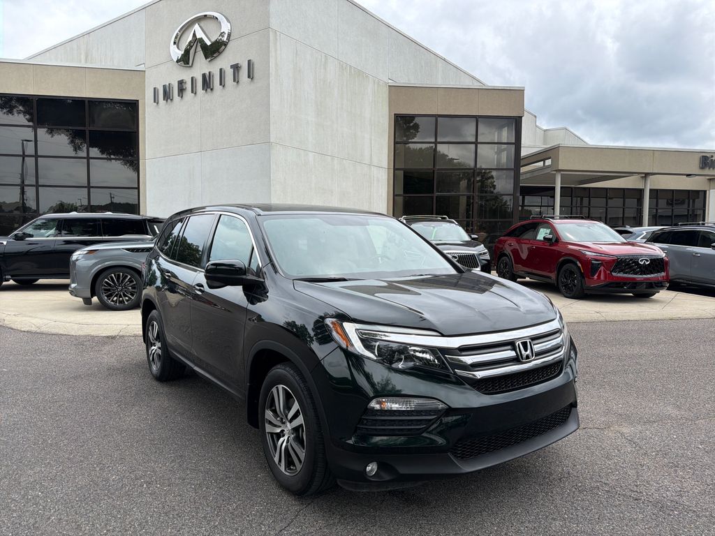 Dark Green 2017 Honda Pilot EX-L SUV / Crossover Front-Wheel Drive 6-Speed Automatic