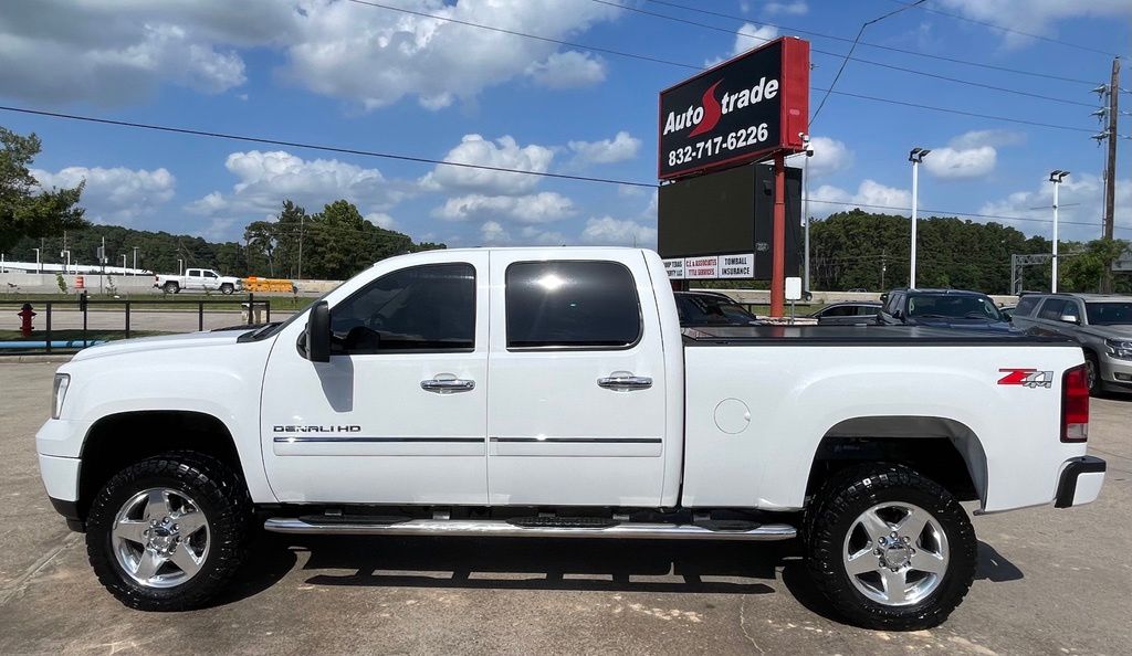 2014 GMC Sierra 2500HD Denali White at Classic Chevrolet Galveston