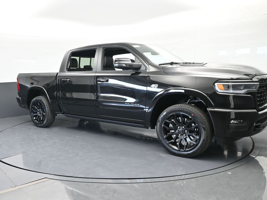 New 2026 Diamond Black Crystal Pearlcoat Ram Limited image 8