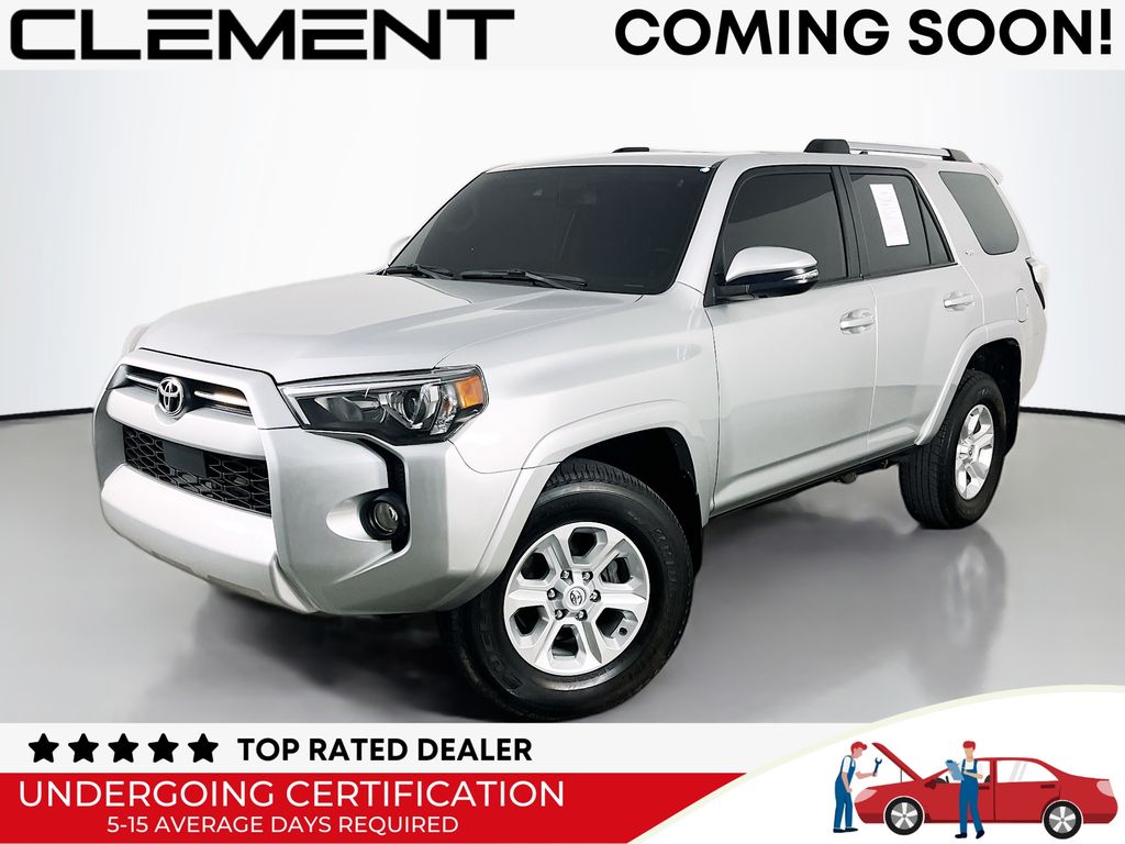 Classic Silver Metallic 2024 Toyota 4Runner SUV / Crossover Four-Wheel Drive 5-Speed Automatic