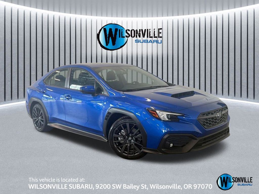 WR Blue Pearl 2023 Subaru WRX Premium AWD Sedan All-Wheel Drive 6-Speed Manual