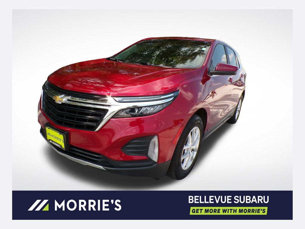 Radiant Red Tintcoat 2023 Chevrolet Equinox SUV / Crossover Front-Wheel Drive 6-Speed Automatic Overdrive