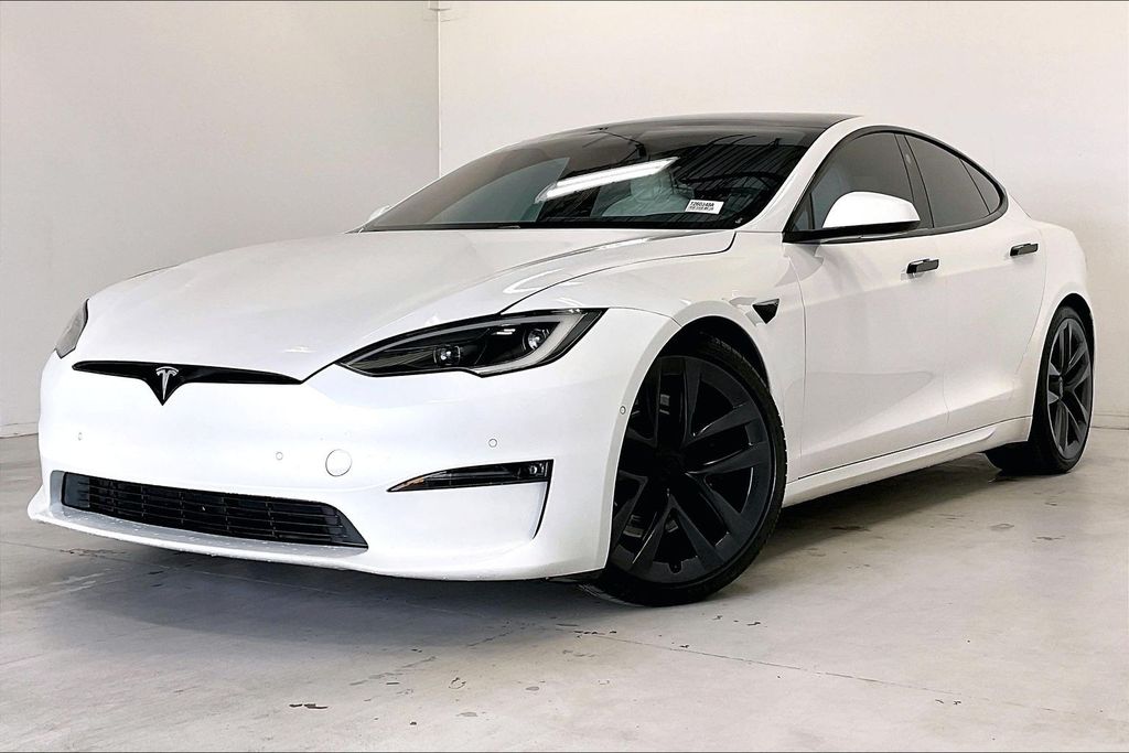 Used 2022 Tesla Model S Base with VIN 5YJSA1E5XNF477169 for sale in Selma, TX