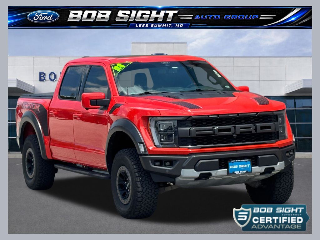 Code Orange Metallic 2021 Ford F-150 Pickup Truck Four-Wheel Drive Automatic
