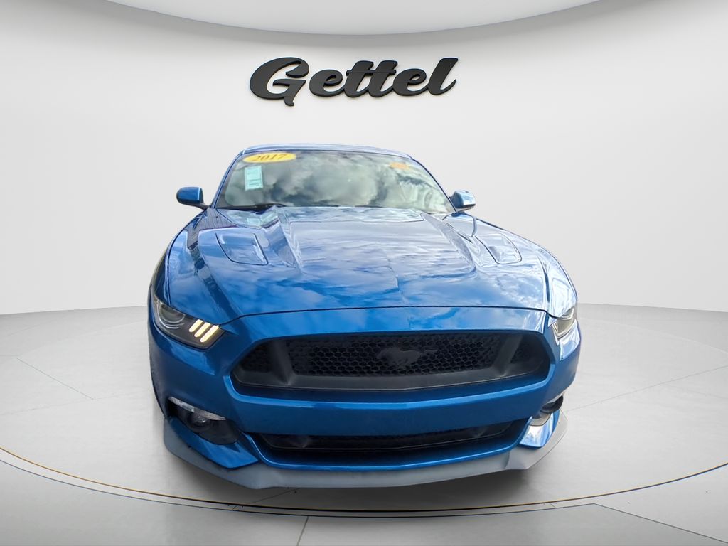 Lightning Blue Metallic 2017 Ford Mustang GT Coupe RWD Coupe Rear-Wheel Drive 6-Speed Manual