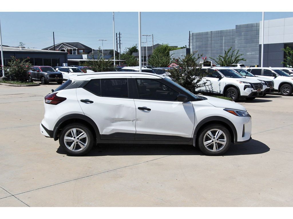 2024 Nissan Kicks S White at Emmons Autoplex