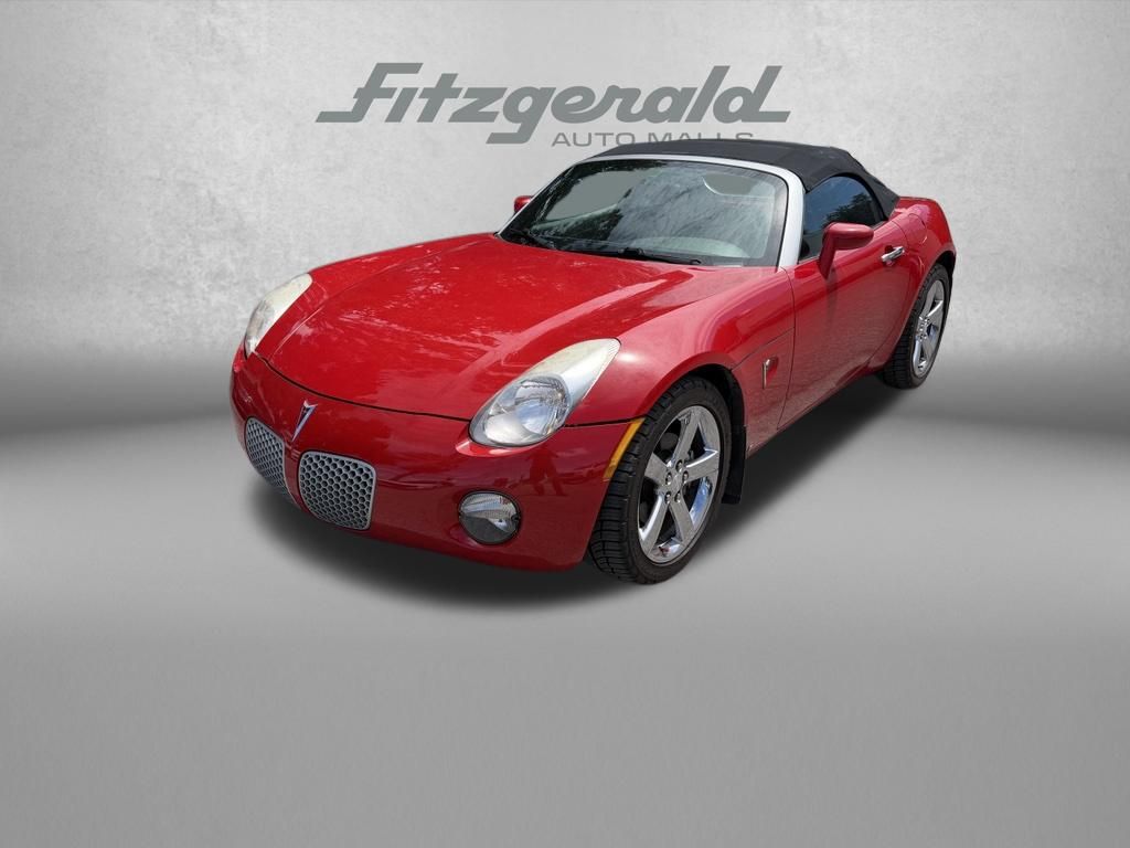 Aggressive (Victory Red) 2007 Pontiac Solstice Convertible Rear-Wheel Drive 5-Speed Manual