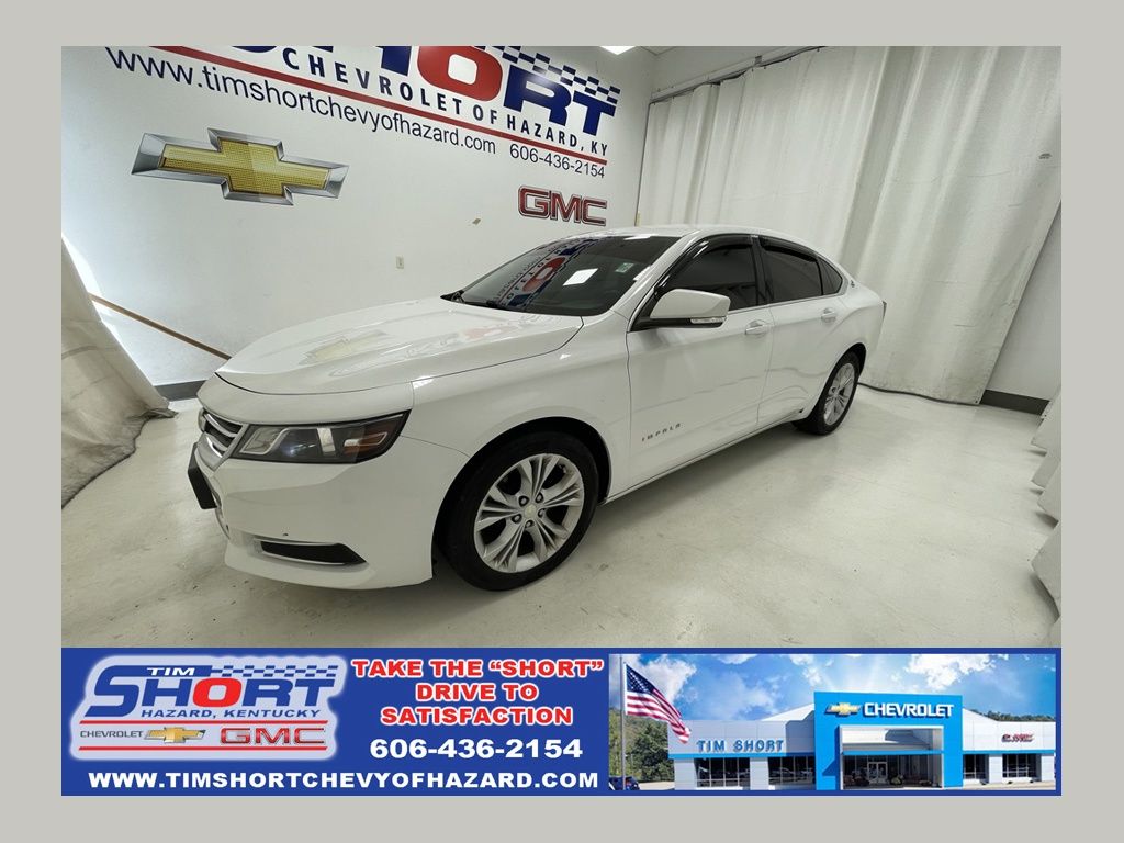 Summit White 2015 Chevrolet Impala Sedan Front-Wheel Drive 6-Speed Automatic Overdrive