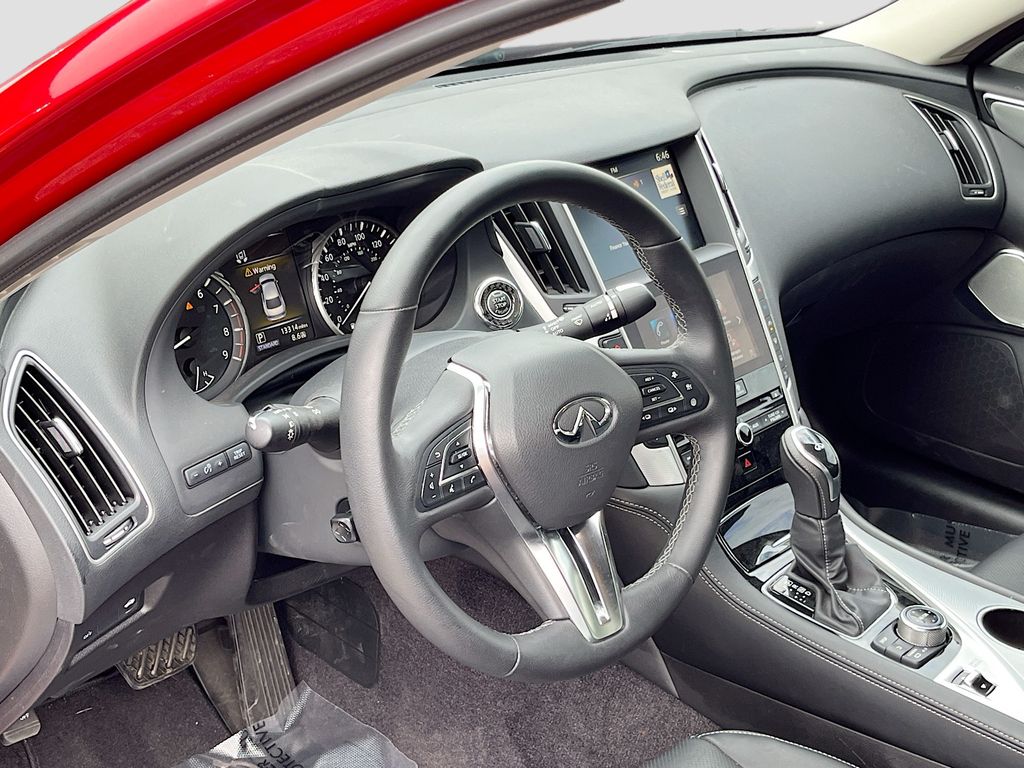 2023 INFINITI Q50 LUXE Red at AutoSavvy Houston Northwest