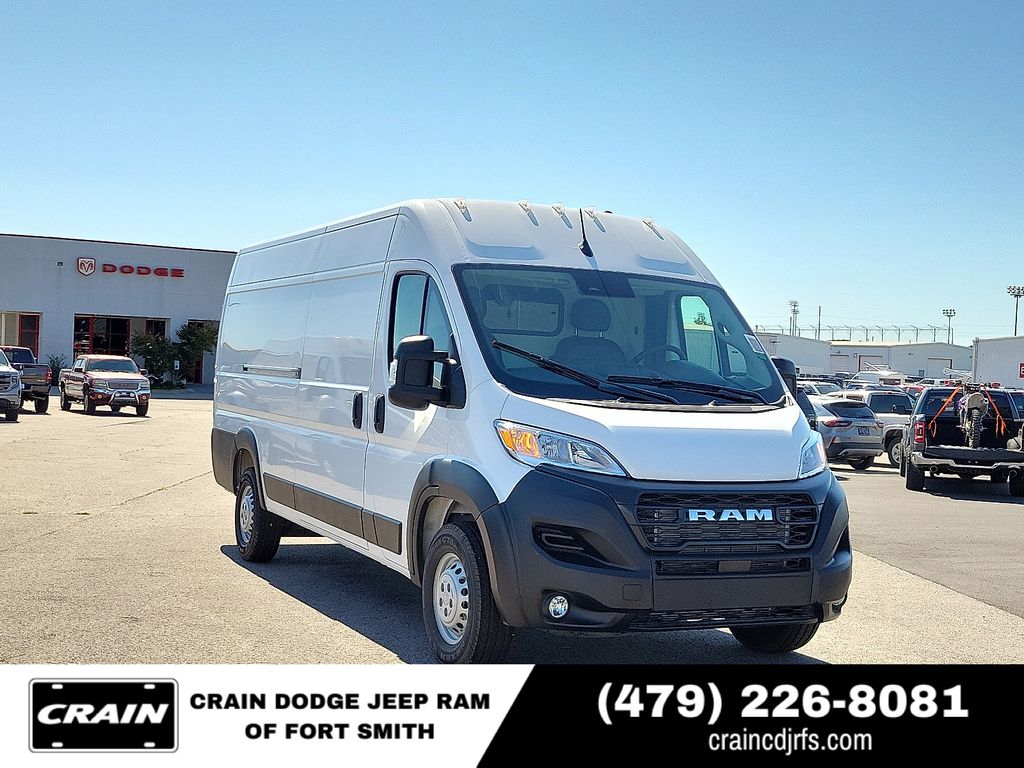 Bright White Clearcoat 2026 RAM ProMaster Van  9-Speed Automatic