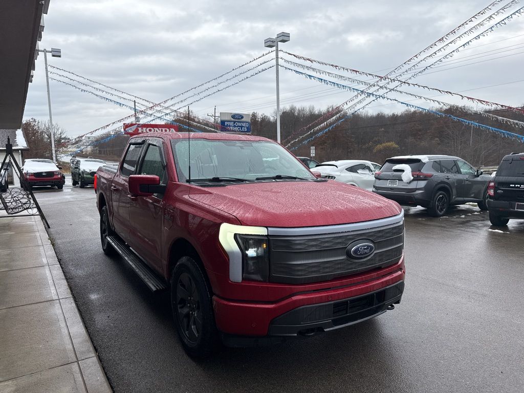 Used 2023 Ford F-150 Lightning Lariat with VIN 1FTVW1EV6PWG12905 for sale in Seneca, PA
