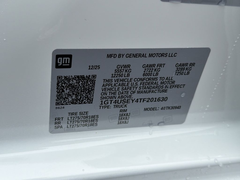 new 2026 GMC Sierra 3500HD car, priced at $72,374