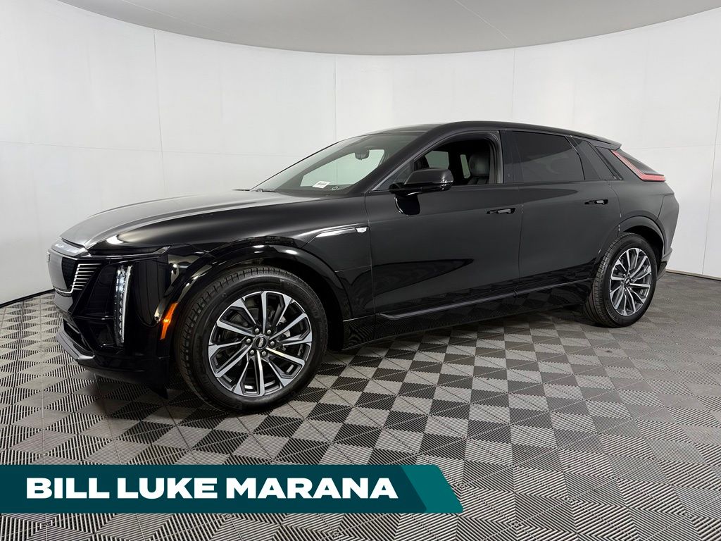 Stellar Black Metallic 2024 Cadillac LYRIQ SUV / Crossover All-Wheel Drive 1-Speed Automatic