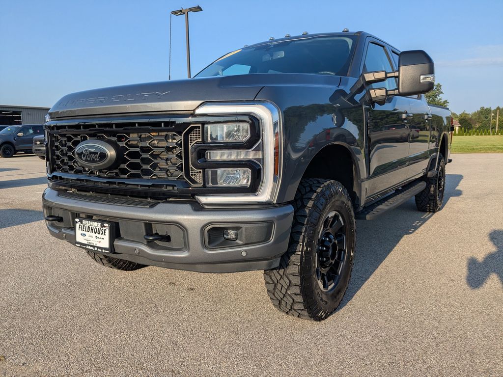 Gray Metallic 2025 Ford F-250 Super Duty Pickup Truck Four-Wheel Drive Automatic