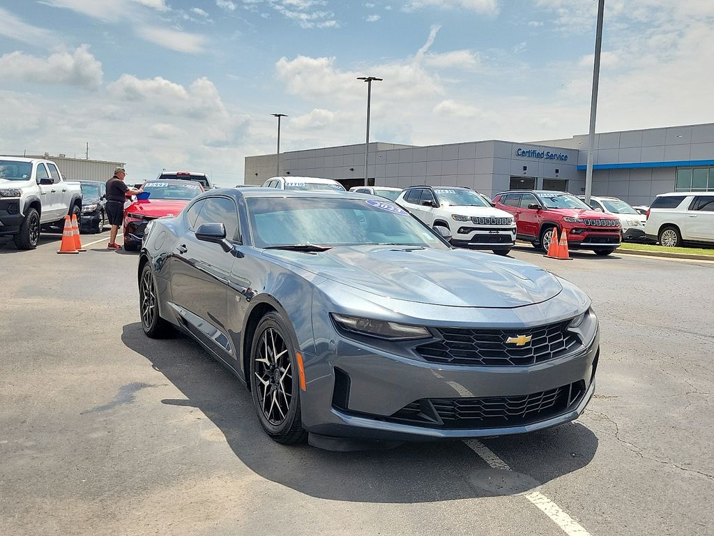 Shadow Gray Metallic 2023 Chevrolet Camaro Coupe Rear-Wheel Drive 8-Speed Automatic