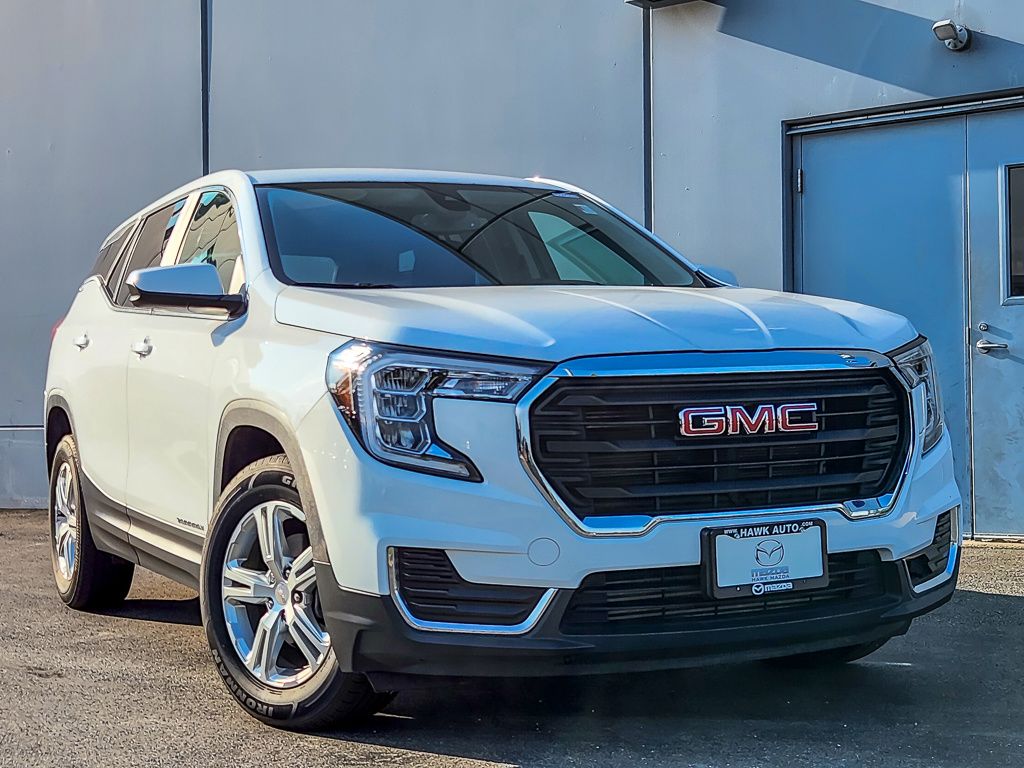 Summit White 2024 GMC Terrain SUV / Crossover All-Wheel Drive 9-Speed Automatic